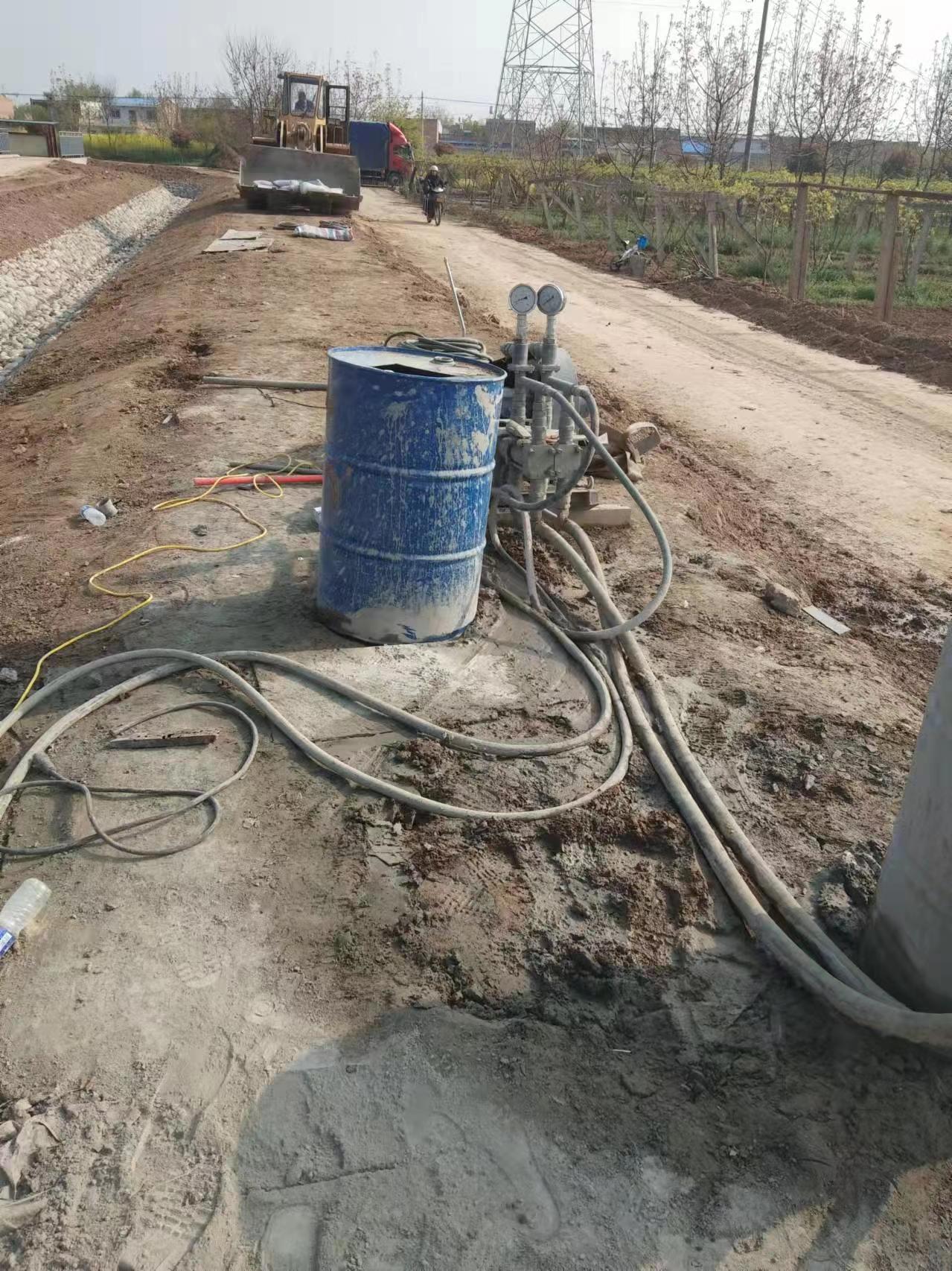 梅河口顶管注浆